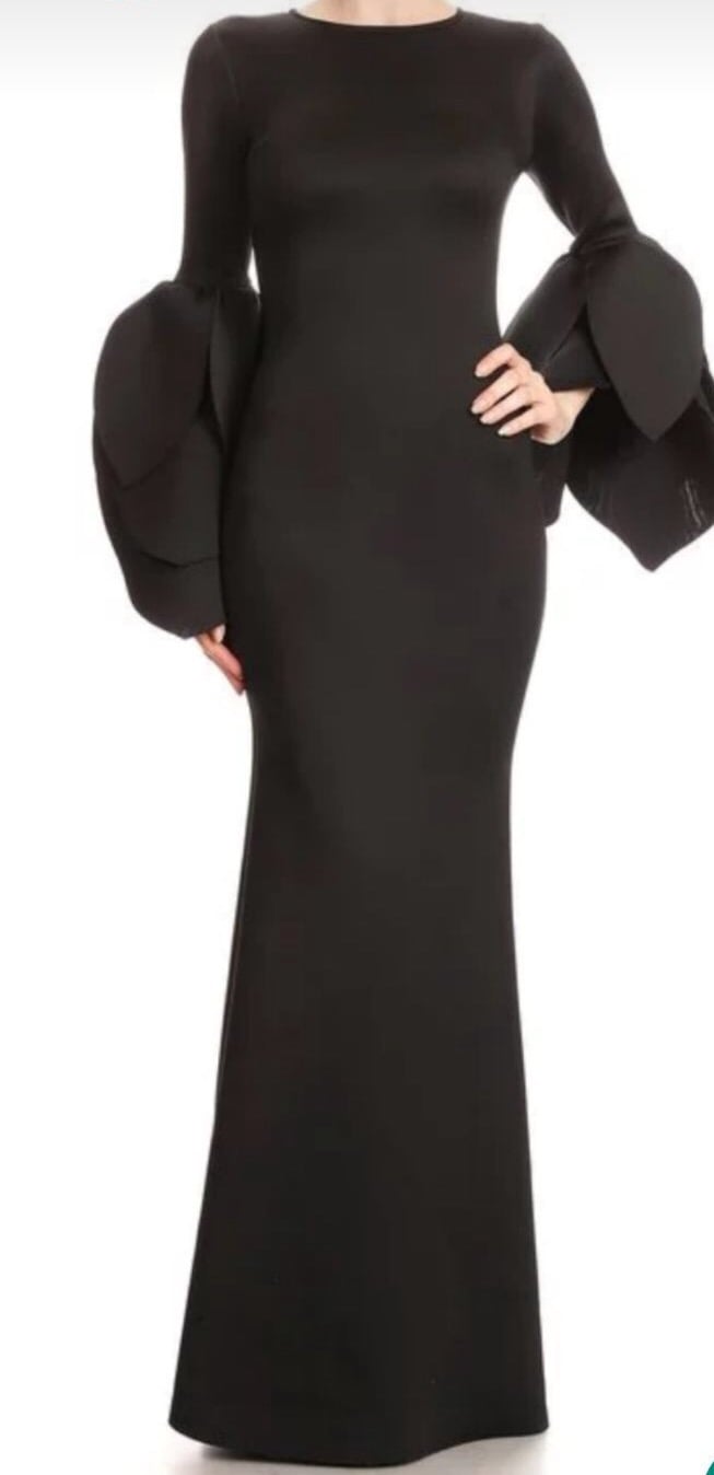 Image of All sleeve dress long