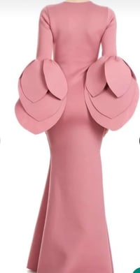 Image 5 of All sleeve dress long