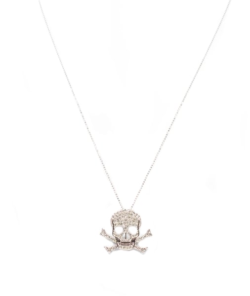 Image of Stainless Steele Skull Necklace