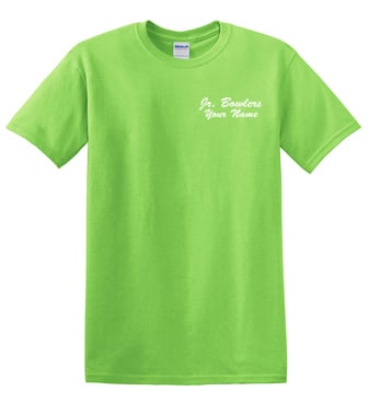 Image of Jr. Bowlers Lime T-Shirt