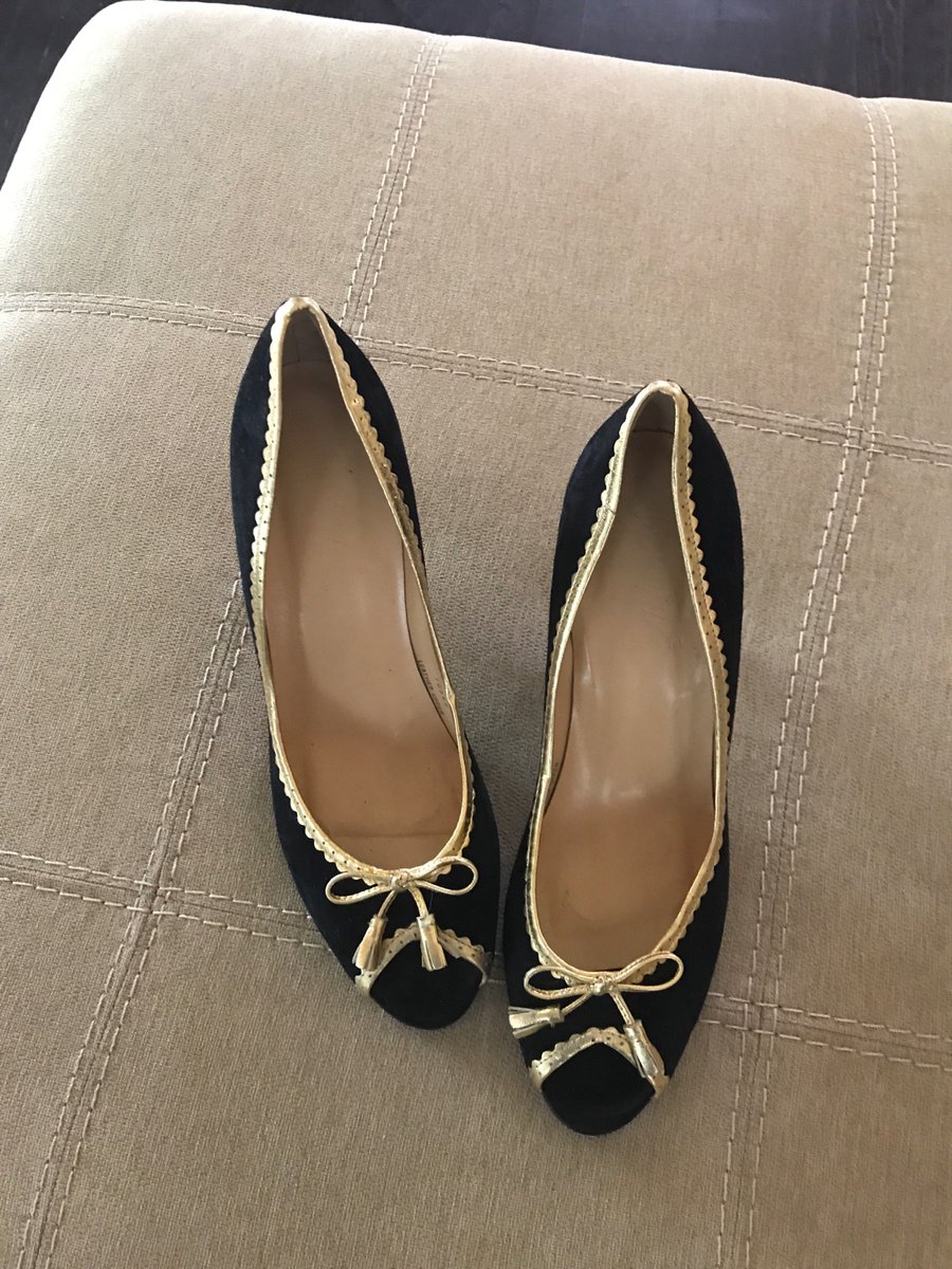 Image of J. Crew Suede Peep Toe Pumps