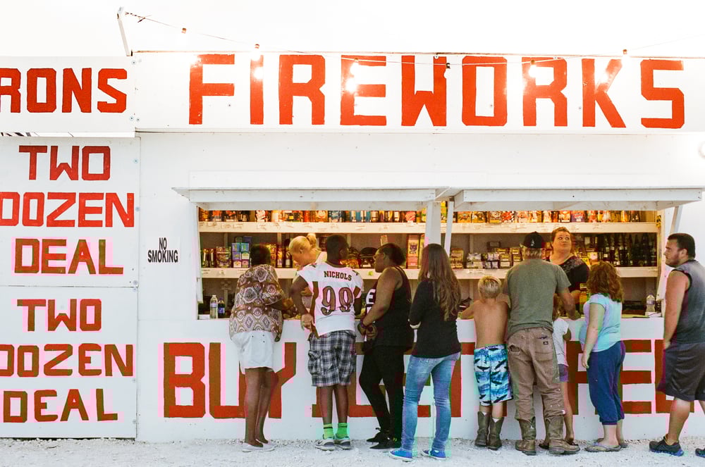 Image of 4th of July in Justin, Texas