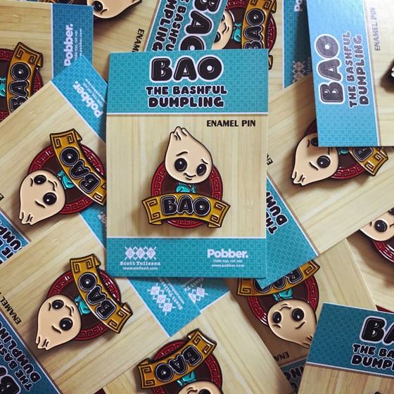Image of Bao Enamel Pin