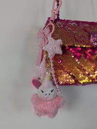 Image 2 of Pink Pony Club inspired bag charm 