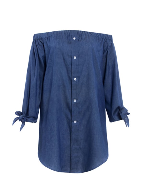 Image of "Sacred" Denim Dress