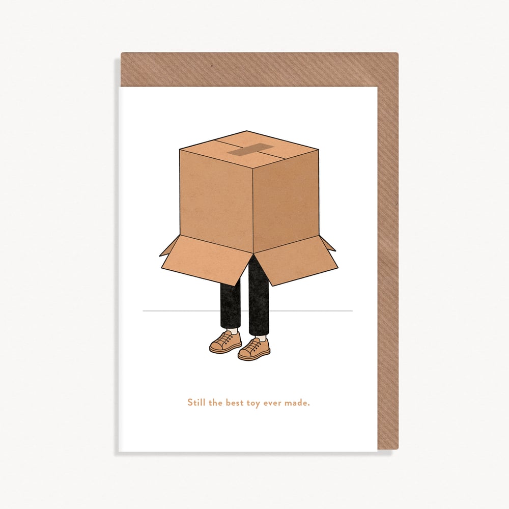 Image of Cardboard Box -  Card