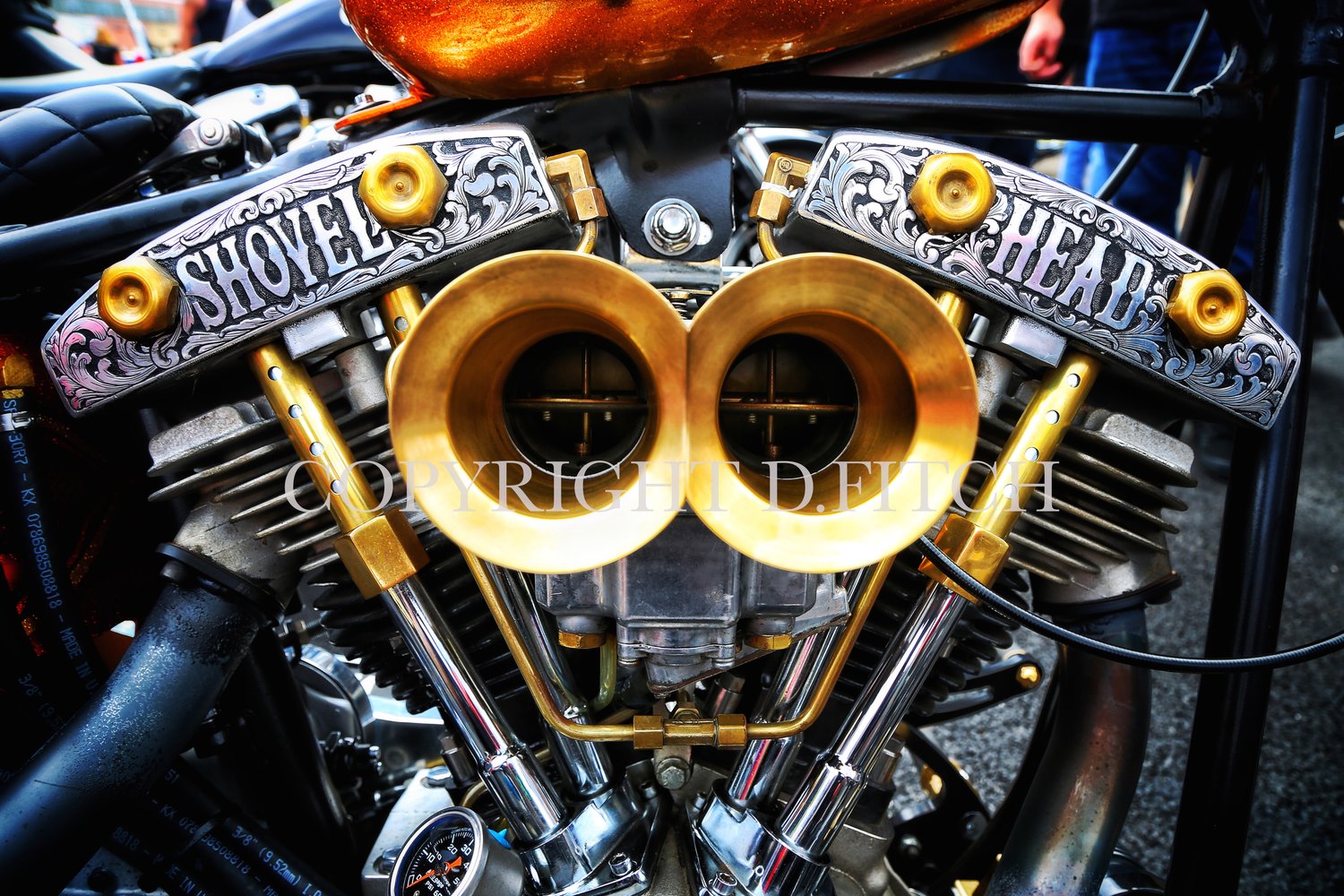 Image of "Shovelhead" Signed Print