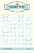 Image of Snowflakes Paper Pattern #1011