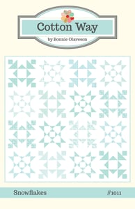 Image of Snowflakes PDF Pattern #1011