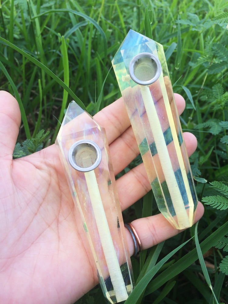 Image of ~RARE~ Sunny Irridescent SMELT Quartz