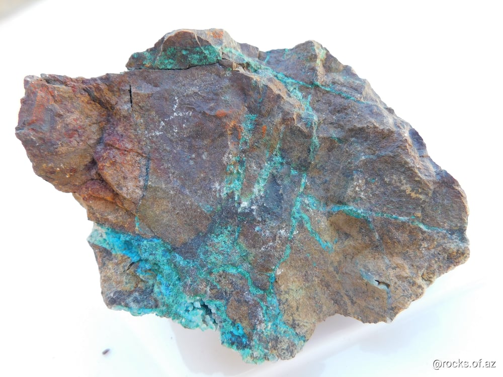 Image of Chrysocolla in matrix