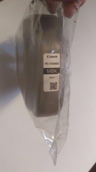 Image of Canon PFI-1700 MBK Ink (Matte Black)