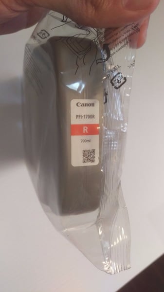 Image of Canon PFI-1700 R Ink (Red)