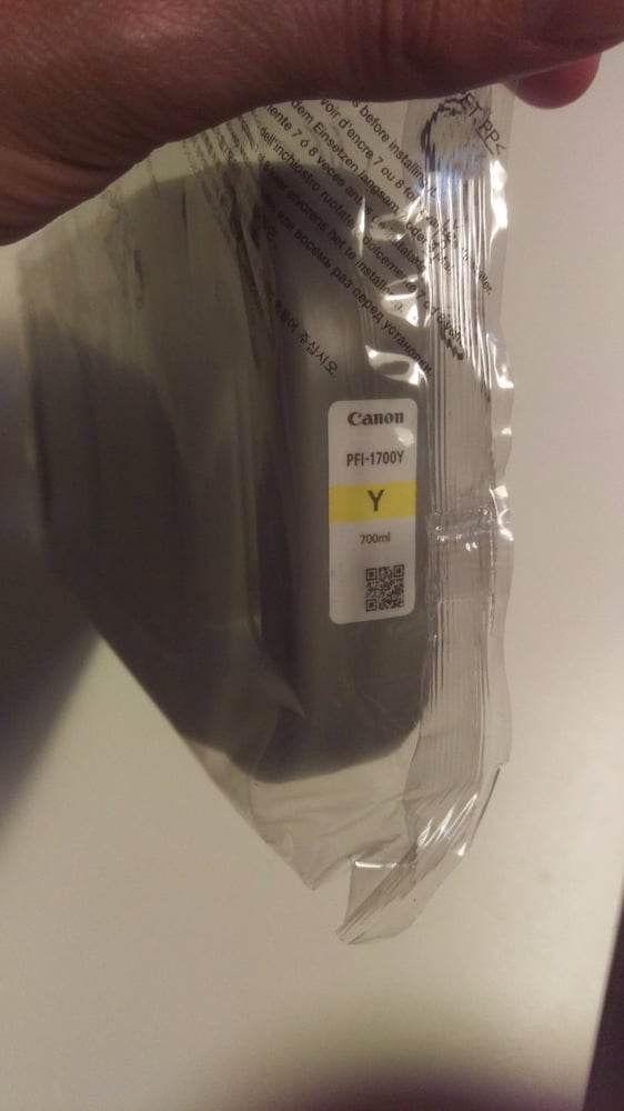 Image of Canon PFI-1700Y Ink (Yellow)