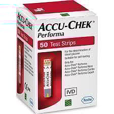 Image of Accu Chek Performa Diabetic Test Strips 50 strips Online