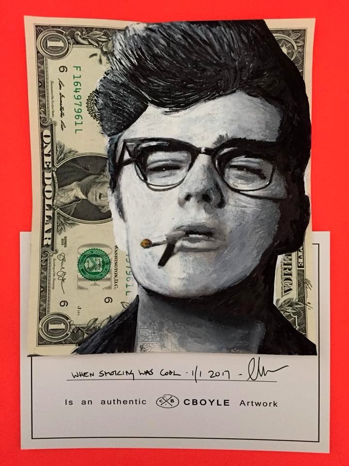 Image of When smoking was cool Money Art