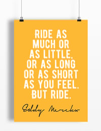 Image 2 of Eddy Merckx quote print - A4 or A3