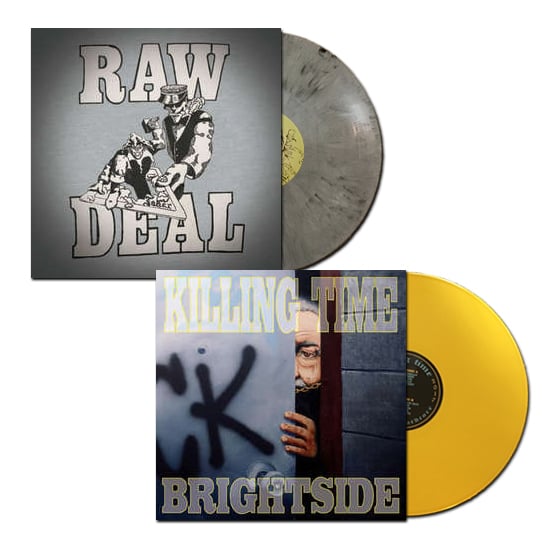 Dead City Records Merchandise — RAW DEAL "Demo" And KILLING TIME ...