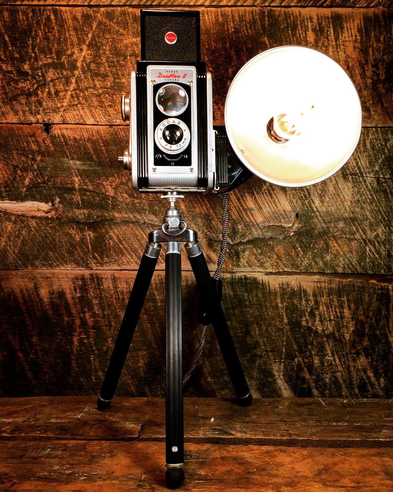Vintage Camera Accent Lamp
