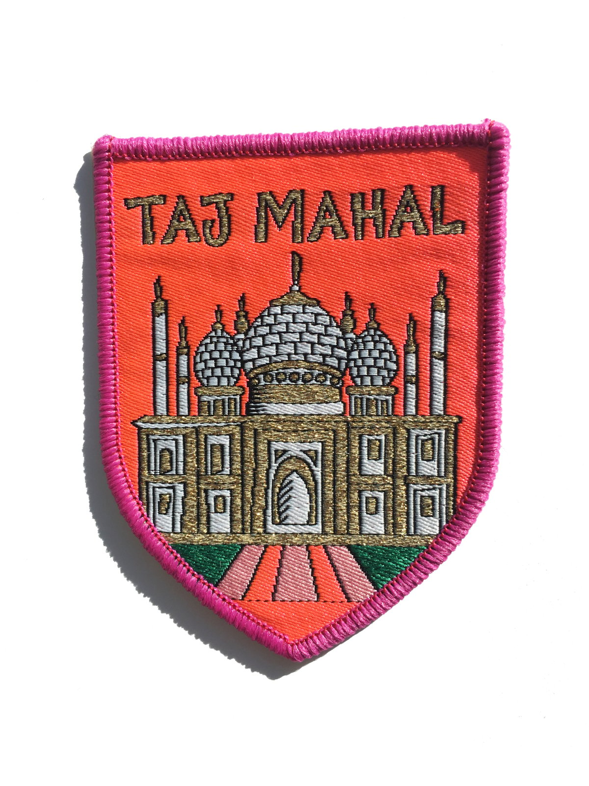 Taj Mahal Iron-on Patch