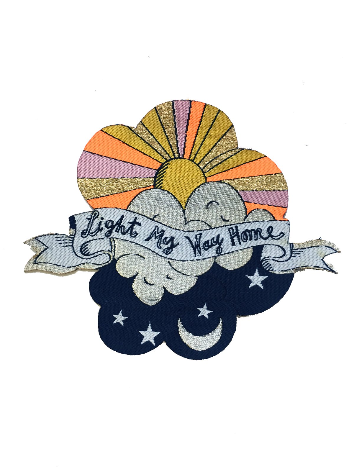 Light My Way Home Iron-on Patch