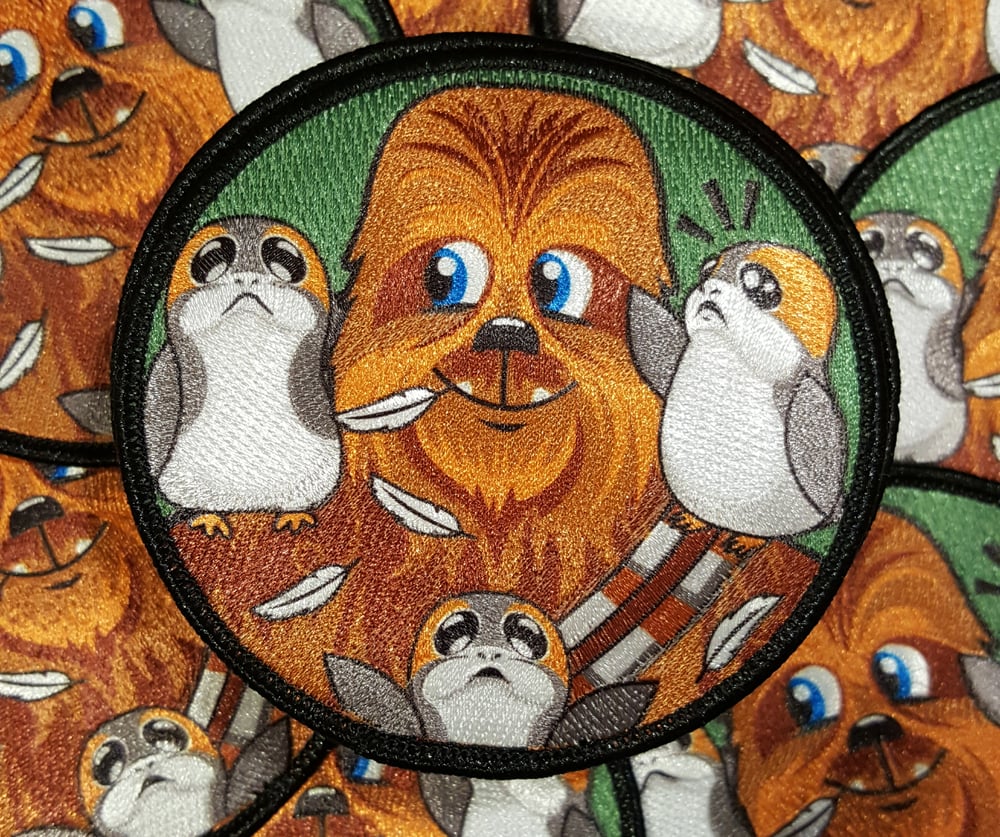 Image of Chewie and the Porgs