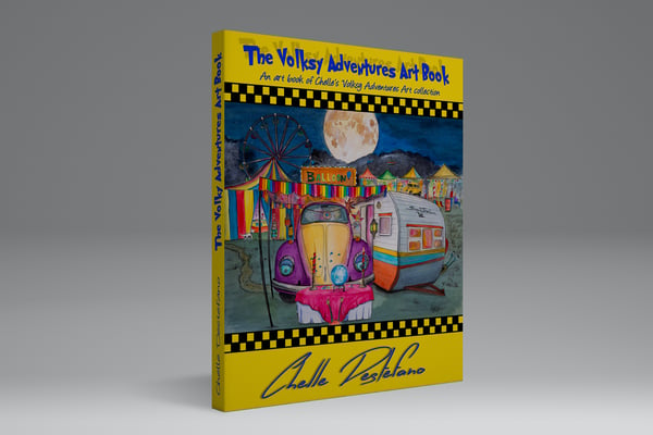 Image of Vdub Adventures Art Book by Chelle Destefano