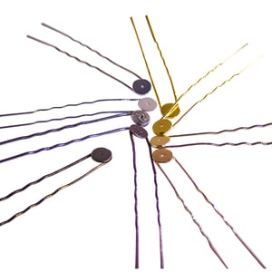 Image of Epingle à cheveux Red Sunset / Red Sunset Hair Pin