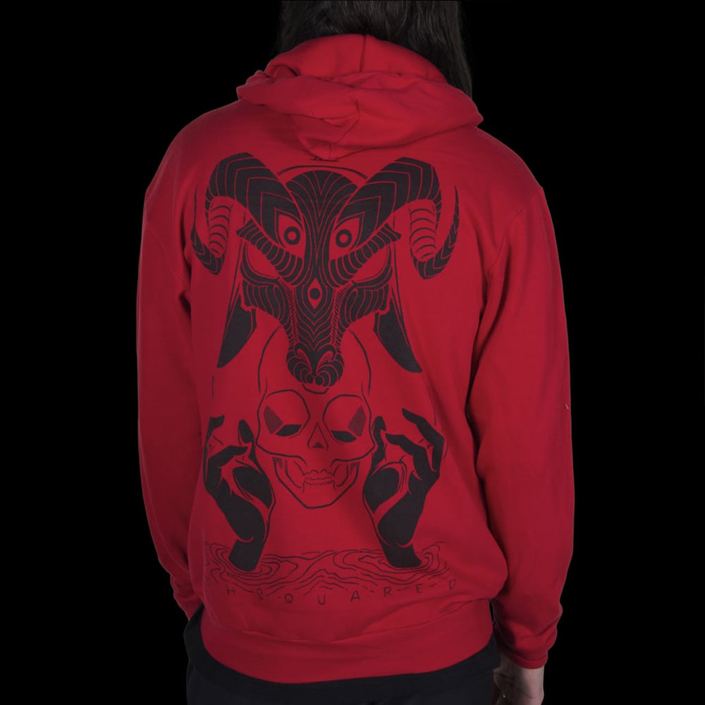 DEVIL HOODIE ( VARSITY TWO TONE ) | IHSQUARED