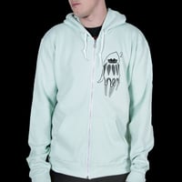 Image 2 of DEVIL HOODIE SEA FOAM