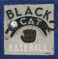 Black Cat Baseball I