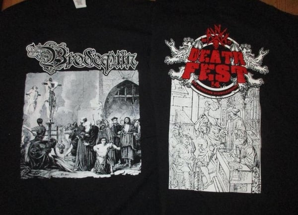 Image of "Inquisition" T-Shirt (NRW Deathfest Edition)