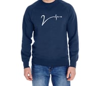 Blue/& white Visions sweatshirt 