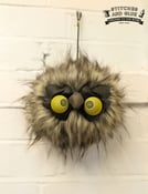 Image of Hanging Owly Fuzzball Heads