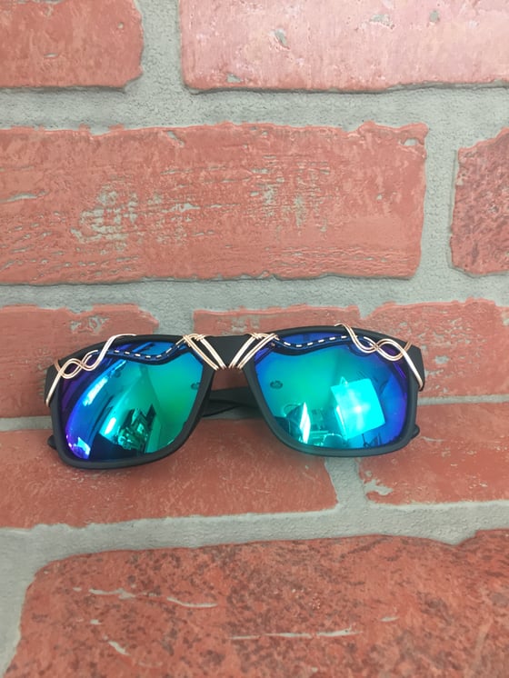 Image of Wire Wrapped Sunglasses