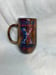 Image of #25 16oz Woodgrain with red - Carye