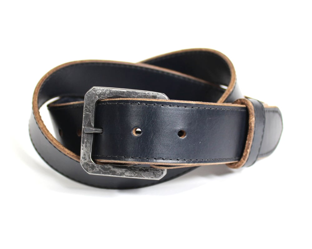 Image of FORGED BELT - NAVY