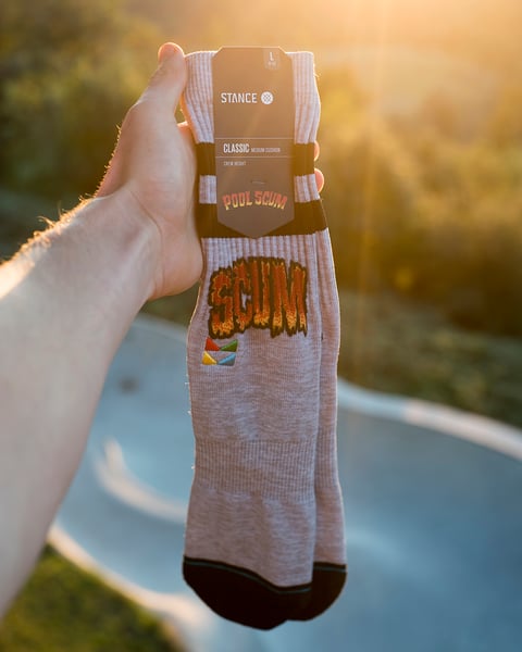 Image of Limited Edition Pool Scum X Stance Socks