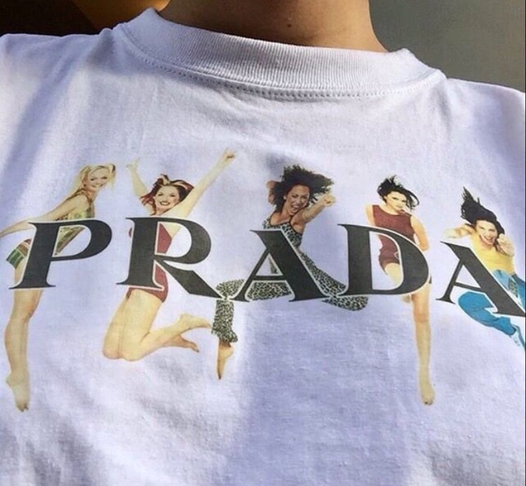 Image of spice girls prada parody