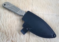 Image 5 of Mytuko Cobalt Matte Blade with Sheath