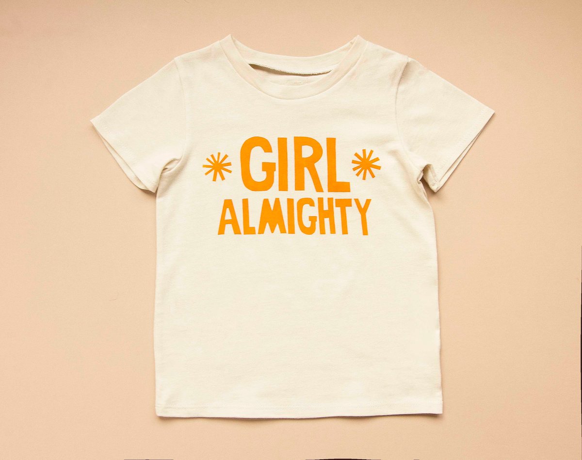 Image of Girl Almighty organic T-shirt