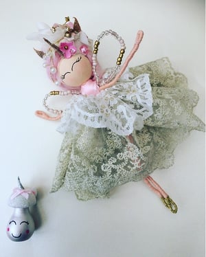 Image of Decorative Candy-Floss Fairy