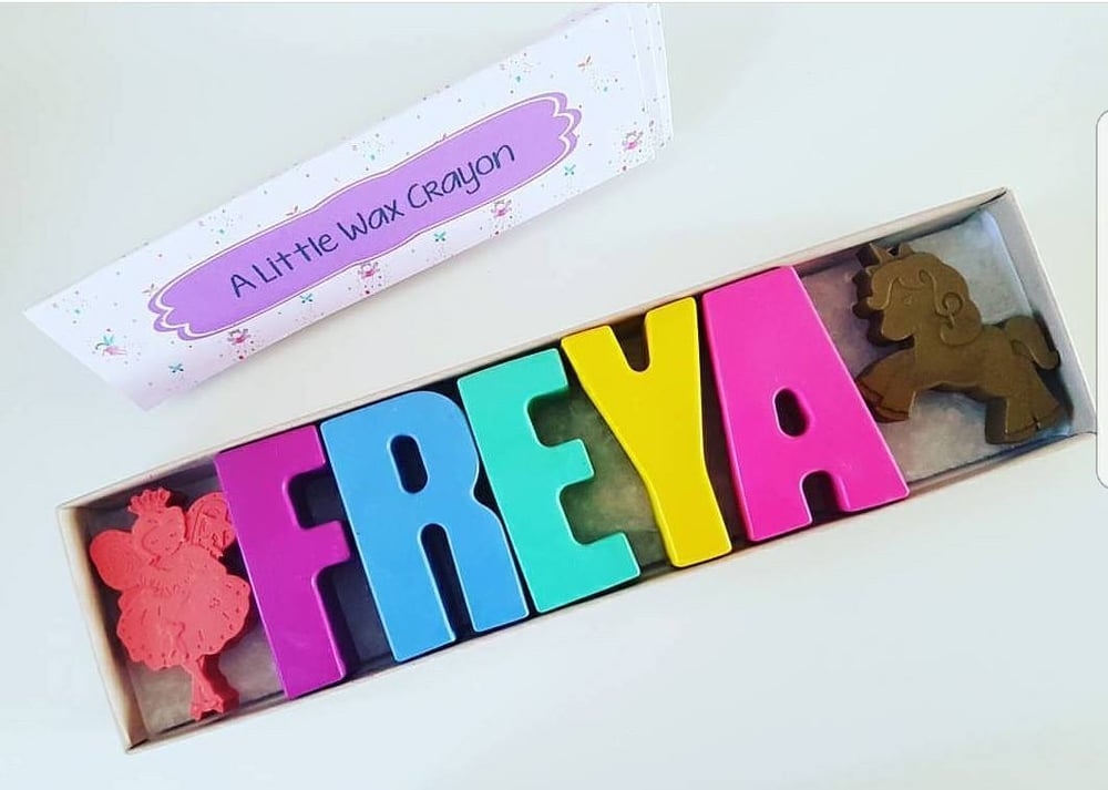 Image of Crayon Name Box
