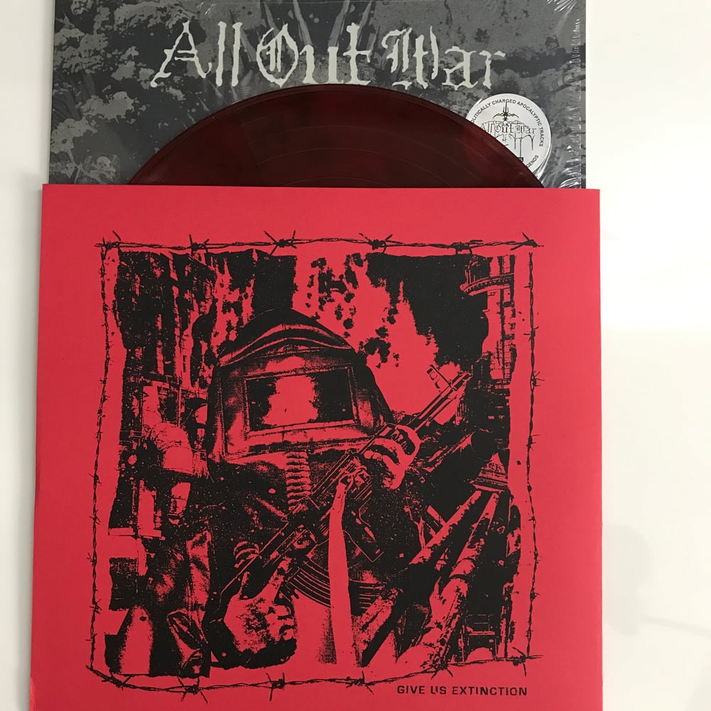ALL OUT WAR Give US Extinction (Mailorder version)