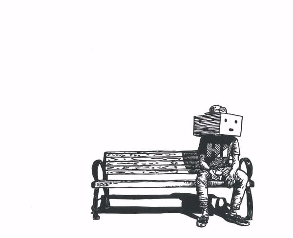 Image of Boxhead #1