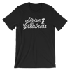 Grey Pastel "Strive for Greatness" Tee