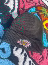 Image 2 of BLACK BEANIE