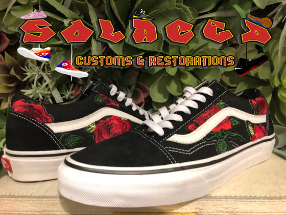 Image of Rose Patch Vans