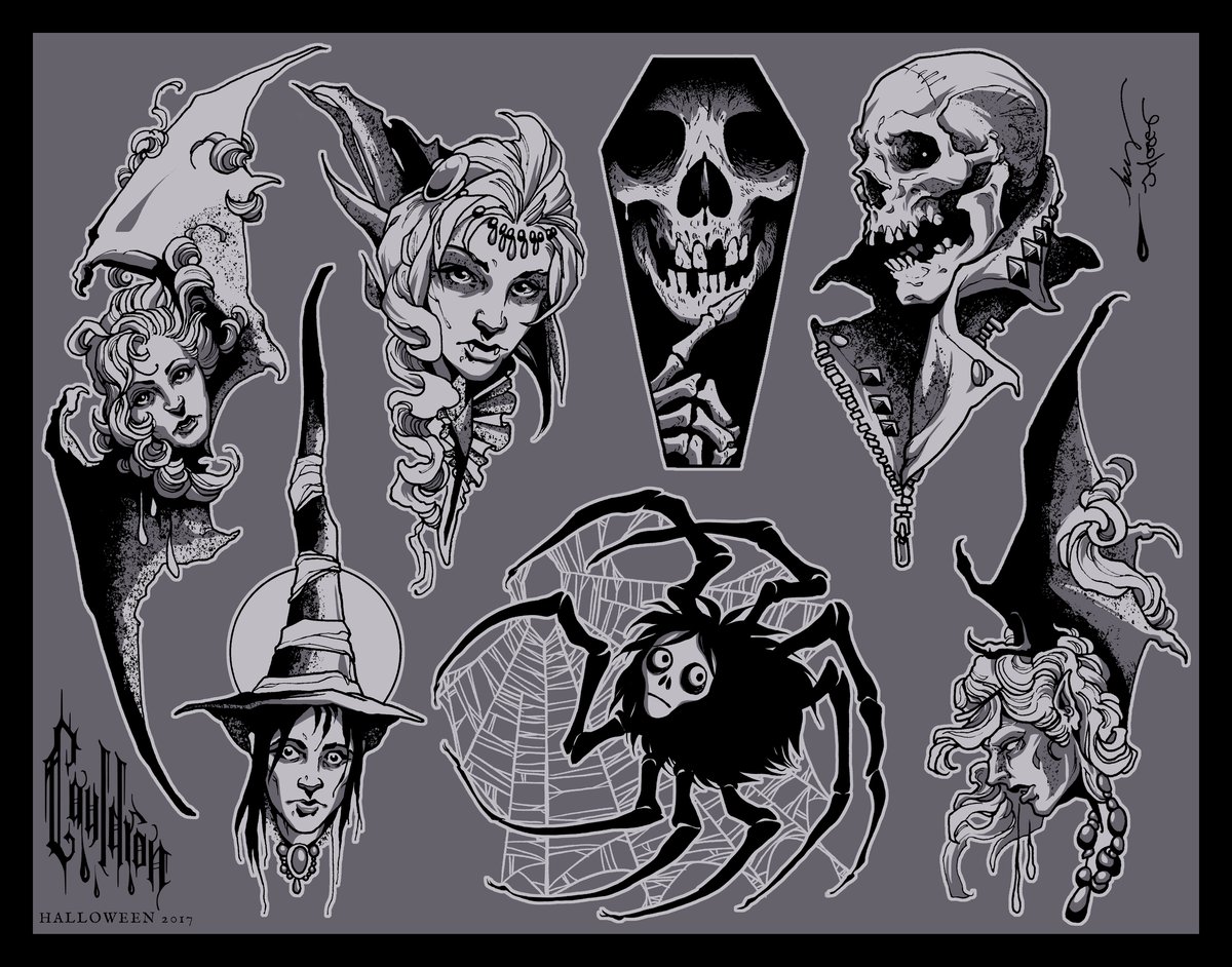 tattoo flash / thedrowntown