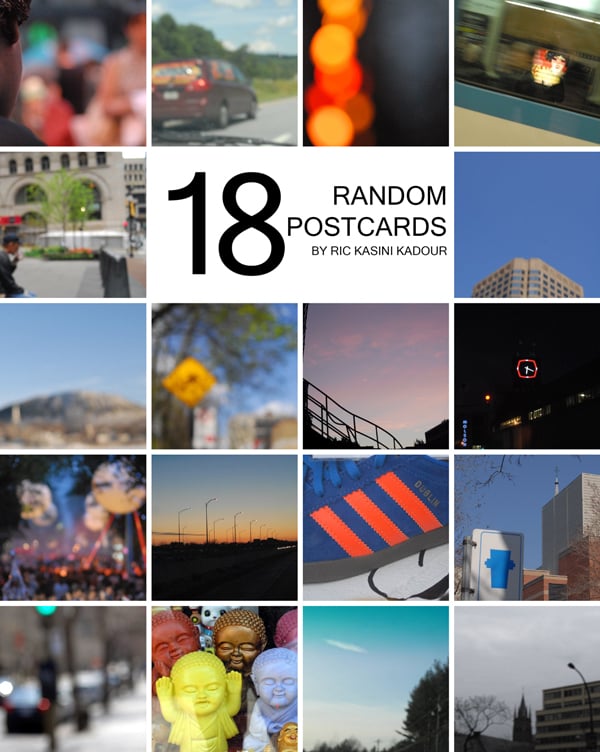 Image of 18 Random Postcards